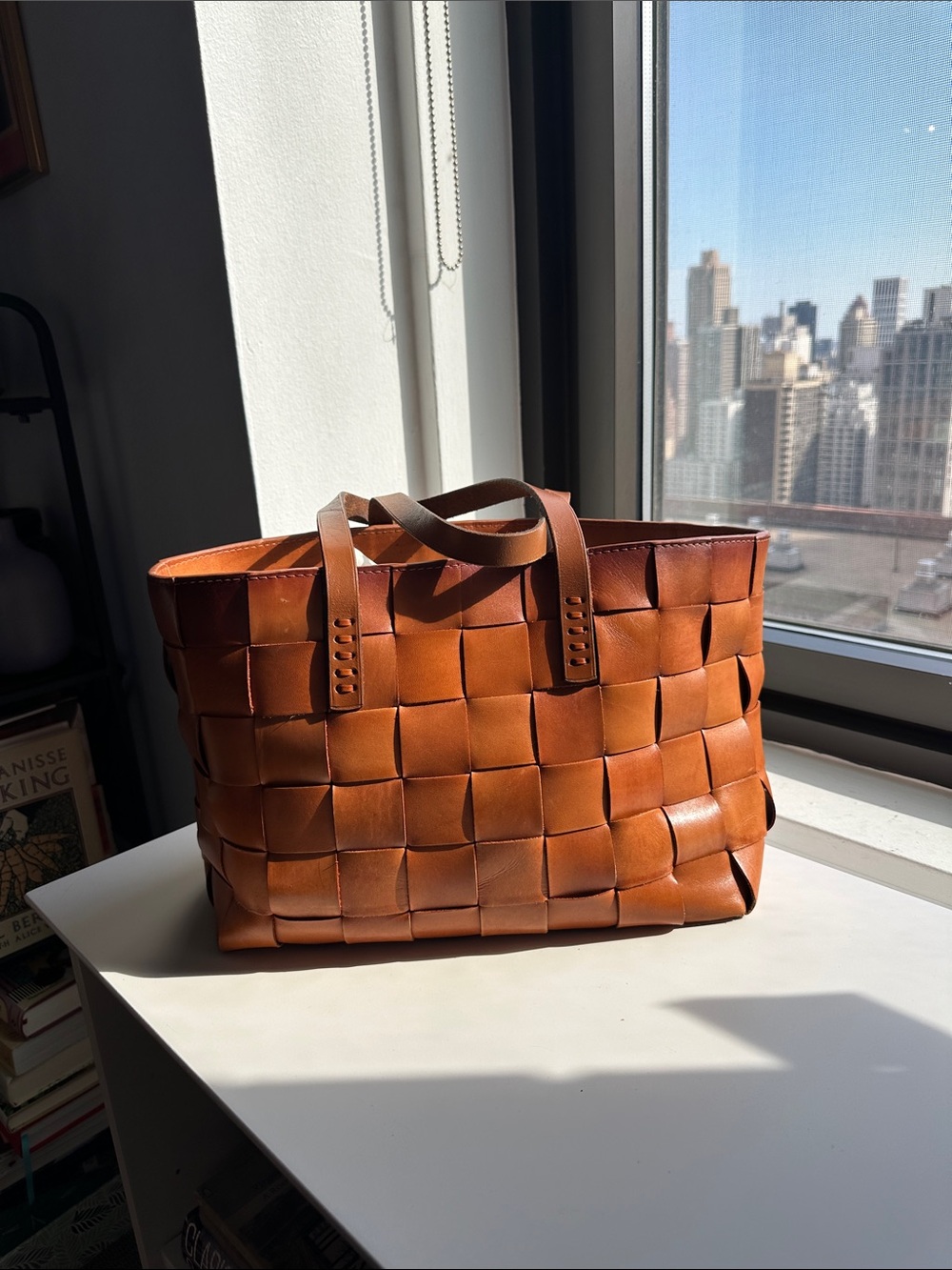 Dragon Diffusion Brown Leather Japan Tote